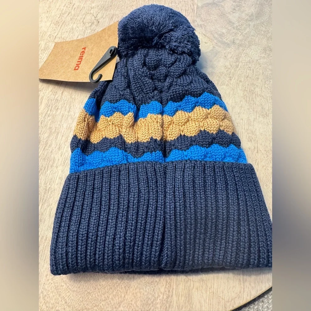 Reima Pampula - Kids' Wool Blend Beanie NWT Age 1-4 Years